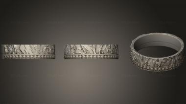 Jewelry rings Ring 204 3d model